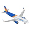 Airbus A320 Commercial Aircraft "Allegiant Air" (N252NV) Blue and White with Stripes 1/400 Diecast Model by GeminiJets - 2 of 3