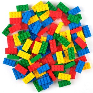 Strictly Briks Classic Bricks Starter Kit, Multicolor, 96 Pieces, 2x4 Studs, 100% Compatible with All Major Brick Brands - 1 of 4