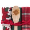 C&F Home Poinsettia Plaid Towel & Spoon Gift Bundle S/4 - 2 of 4