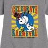 - Peanuts - Snoopy Celebrate Karneval Graphic Short Sleeve Fleece Dress - 2 of 4