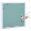 vidaXL Access Panel with Aluminum Frame and Plasterboard 11.8"x11.8" - 3 of 4