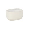 Cheung's Elegora Wide Curved Rectangular Straight Side Ceramic Pot - Small - Off White - 4 of 4