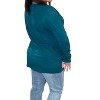 Women's Split Hem Long Sleeve Tee - bobi - 2 of 3