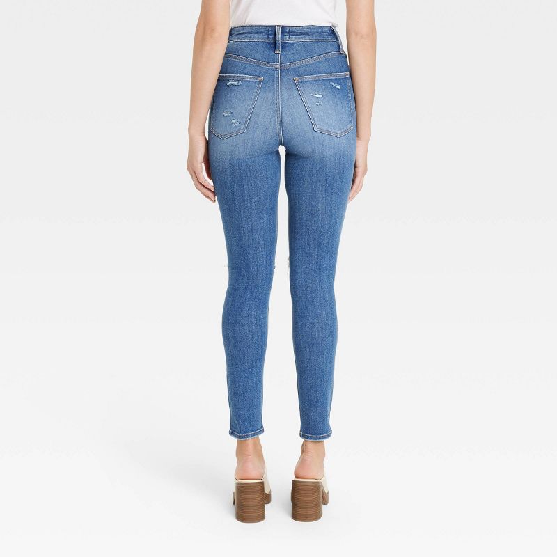 Women's High-Rise Skinny Jeans - Universal Thread™, 3 of 8
