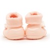Komuello Baby Girl First Walk Sock Shoes Corsage Pink - 4 of 4
