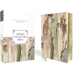 Nrsvue, Artisan Collection Bible, Leathersoft, Multi-Color/Cream, Comfort Print - by  Zondervan (Leather Bound) - 1 of 1
