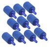 Unique Bargains Fish Tank Cylinder Aquarium Bubble Release Air Stones Blue 10 Pcs - 3 of 3
