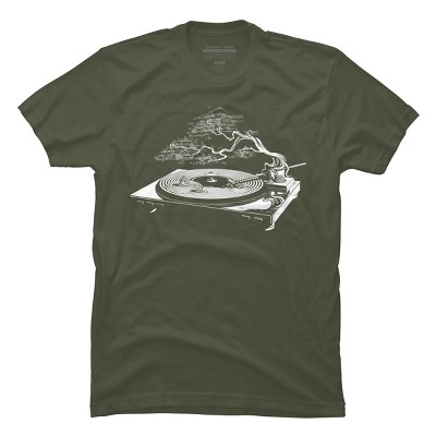 Men's Design By Humans The Sound of Zen By EranFowler T-Shirt