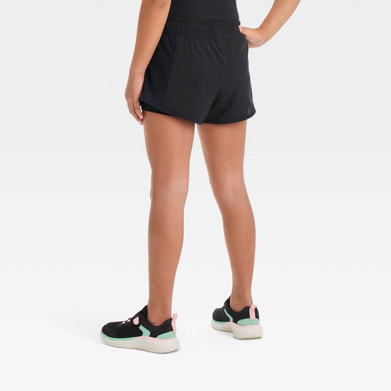 Girls' 2-in-1 Shorts - All In Motion™, 3 of 5