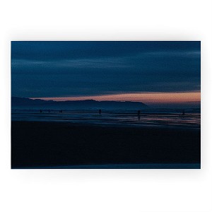 Hannah Kemp Coastal Blue Hour Welcome Mat - Deny Designs - 1 of 3