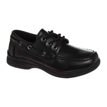 French Toast Lace-up School Shoes - Black, 5 : Target