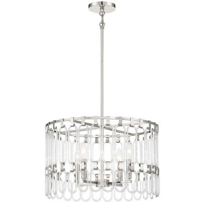 George Kovacs Lighting Charming 4 - Light Pendant in  Polished Nickel