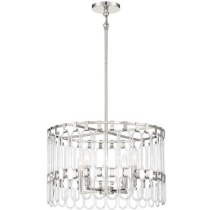 George Kovacs Lighting Charming 4 - Light Pendant in  Polished Nickel - 1 of 1