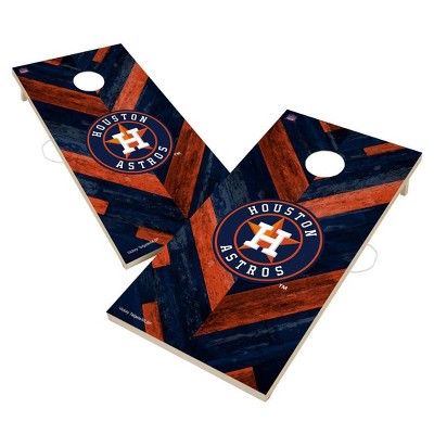 Mlb Houston Astros Corn-filled Cornhole Bags Navy Blue - 4pk : Target