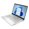 HP 15.6" FHD Laptop - AMD Ryzen 5 Processor - 8GB RAM - 512GB SSD Flash Storage - Windows 11 Home in S Mode - Silver (15-ef2040tg) - image 3 of 4