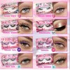 IONI Lash GLAM LIFE Wispy Medium Doll with Clear Band(Pack of 6) - 3 of 4