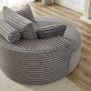 Sapphtopaz Sleeper Sofa with Upholstered Cloud Couches for Living Room with Pillows Modern Lounge Couch Bed for Apartment,Bedroom - 2 of 4
