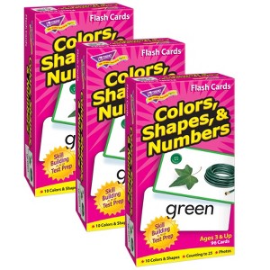 Trend Colors, Shapes, & Numbers Skill Drill Flash Cards, Pack of 3 - 1 of 1