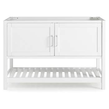 48" Bennet Vanity Cabinet White - Alaterre Furniture