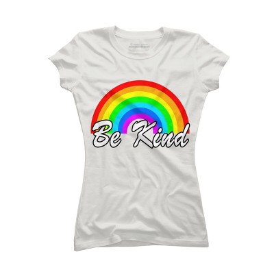 Adult Design By Humans Be Kind Rainbow Autism Awareness By T-Shirt