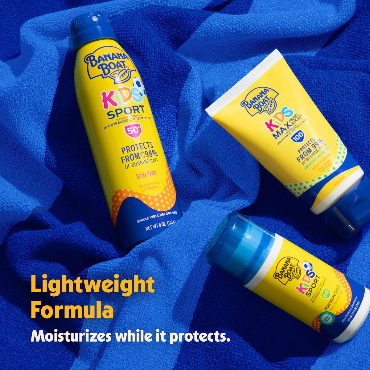 Banana Boat Kids' Sport Sunscreen Spray - SPF 50+ - 9.5oz - thumbnail 7