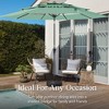 Best Choice Products 10ft 3-Tier Patio Umbrella, Market Sun Shade w/ Tilt Adjustment, Easy Crank - 4 of 4