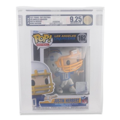 Funko NFL LA Chargers Funko POP | Justin Herbert (Home Uniform) | Rated AFA 9.25