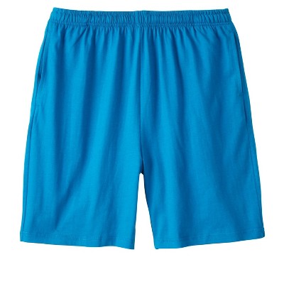 Kingsize Men's Big & Tall Lightweight Jersey Shorts - Big - Xl, Blue ...