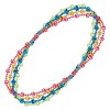 Magic Matt’s Brilliant Blinkys Peace Sign Bead Necklace Assorted Pack of 12 - 3 of 4