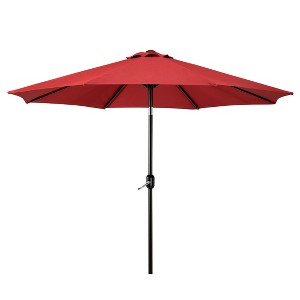 WestinTrends 9 Ft Outdoor Patio Market Table Umbrella with Tilt and Crank - 1 of 4