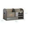 ECR4Kids Tabletop Supplies Storage Center - 2 of 4