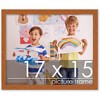 PosterPalooza | Slim Profile Brown Picture Frame - UV Acrylic, Backing Board, Hanging Hardware Included - 2 of 4