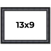 PosterPalooza | Photo Size Linear Black Picture Frame - UV Acrylic, Foam Board Backing, Hanging Hardware - 2 of 4