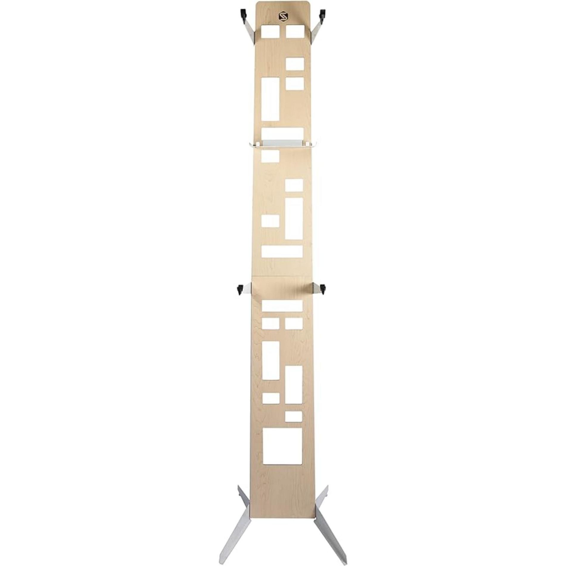 Saris The Hottie 2 Bike Storage Rack, Beautiful & Elegant Bike Stand of Wood & Steel - White