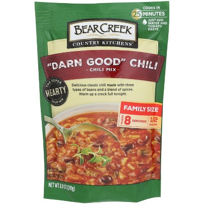 Bear Creek Country Kitchens Darn Good Chili Mix - Case Of 6 - 8.8 Oz ...