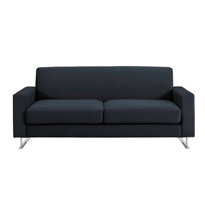 Baylie Sofa Velvet Cobalt - Adore Decor