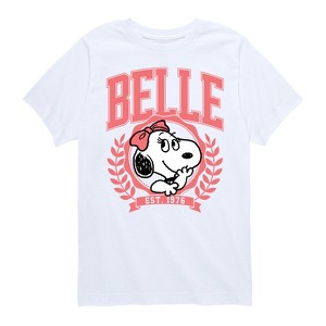 Boys' - Peanuts - Belle Collegiate Short Sleeve Graphic T-Shirt - 1 of 4
