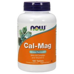 Cal-Mag Stress Formula by Now Foods  -  100 Tablet - 1 of 2