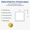Avery 3" x 3" Labels, Gold Dots with Blue Border, 60 ct - 2 of 4