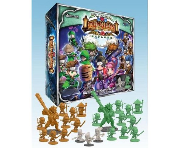 Super Ninja Ambush! Deluxe Warband Board Game
