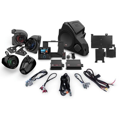 MTX Audio RZR-14-THUNDER5 5-speaker amplified audio system Compatible with 2014+ Polaris RZR vehicles Without RideCommand