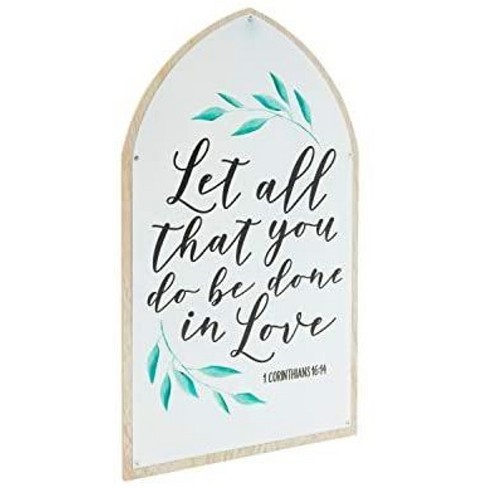 Faithful Finds Christian Wall Art Home Decor With Scripture, 1 ...