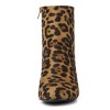 Allegra K Women's Round Toe Side Zip Chunky Heel Ankle Boots - 2 of 4