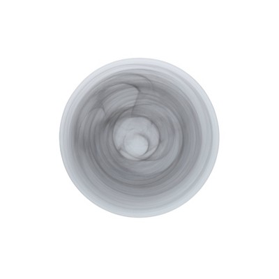 La Jolla Gray Swirl Glass 16-Piece Dinnerware Set