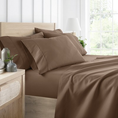Solid 6 Piece Sheet Set - Ultra Soft, Easy Care - Becky Cameron (Extra Pillow Cases!)