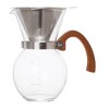Harold Imports Pour-Over Coffee Maker Glass Carafe Stainless Steel Filter Scoop 22 Oz Capacity - 2 of 4