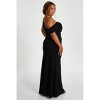 QUIZ Women's Plus Size Cold Shoulder Detail Maxi Dress - 2 of 4