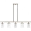 Livex Lighting Munich 5 - Light Chandelier in  Brushed Nickel - 4 of 4