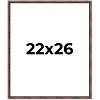 PosterPalooza | 22x26 Bamboo Picture Frame, UV Acrylic, 4 Finishes - Brown, Black, Gold, and Natural - 2 of 4