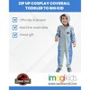 Jurassic World Park Blue Coverall Toddler to Big Kid - 3 of 4